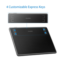 HUION H430P 4096 poziom ultracienki Tablet graficzny do rysowania bez baterii pióro cyfrowe Tablet rysik (idealny do osu) 4